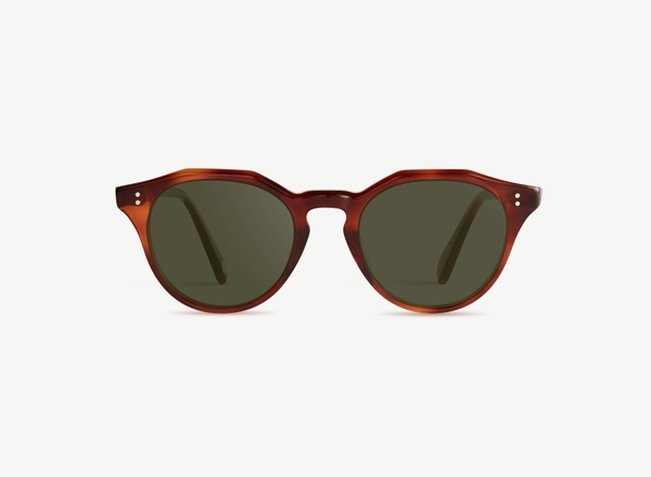 Front view of a pair of eyeglasses called the Maestro in Havana