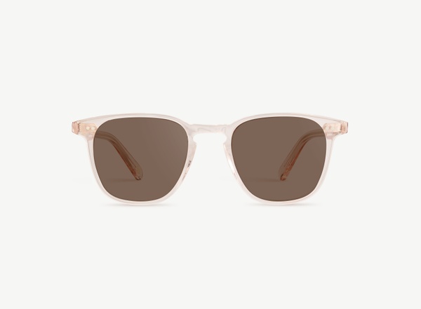 Front view of a pair of eyeglasses called the Architect in Soda