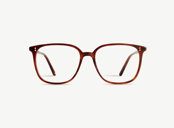 Front view of a pair of eyeglasses called the Fiance in Havana