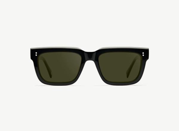 Front view of a pair of eyeglasses called the Torino in Black