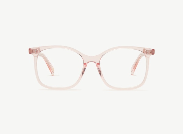 Front view of a pair of eyeglasses called the Saviour in Soda