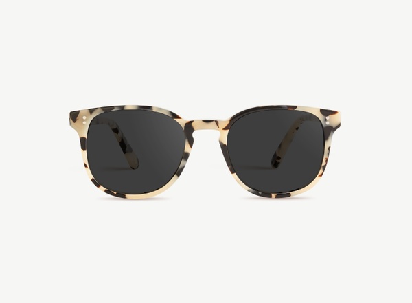 Front view of a pair of eyeglasses called the Superhero in Diorite