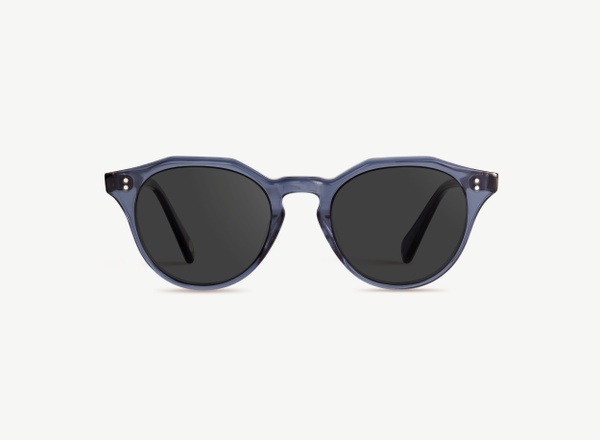 Front view of a pair of eyeglasses called the Maestro in Midnight