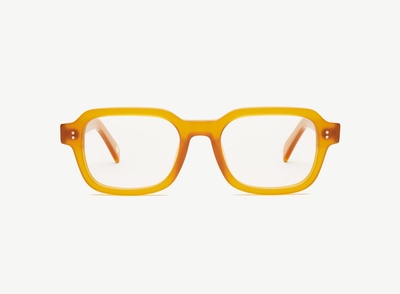 A pair of eyeglasses called the Prophet in Marigold colour