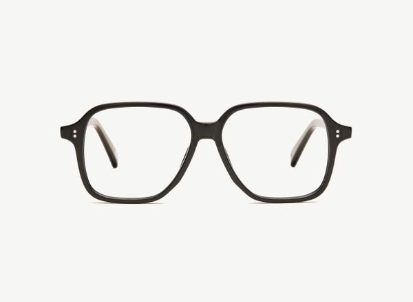 Front view of a pair of eyeglasses called the Legend in Black