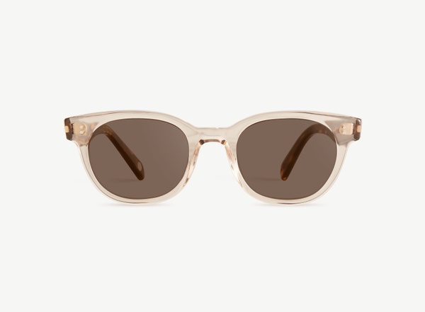 Front view of a pair of eyeglasses called the Epicure in Sunset