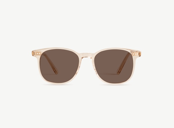 Front view of a pair of eyeglasses called the Wonder in Nude